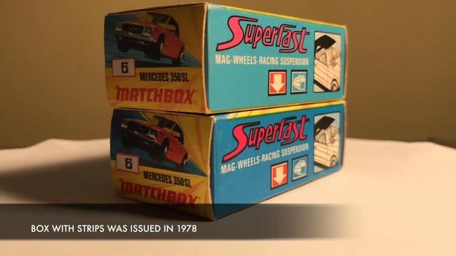 Matchbox Superfast No. 6 (FORD PICK-UP, MERCEDES 350 SL) смотреть онлайн