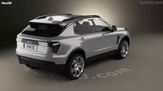 Lynk & Co 01 City 2016 3D model by Hum3D.com смотреть онлайн