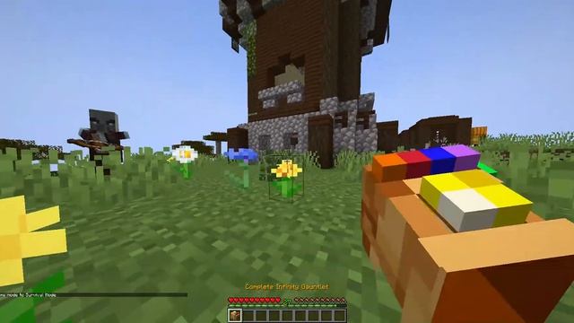 Minecraft data pack Infinity Gauntlet (Link in Description) смотреть онлайн