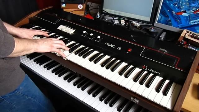 Jen Piano 73 - old school keyboard demo смотреть онлайн