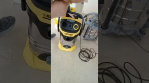 Обзор Строительного Пылесоса KARCHER WD 6 P