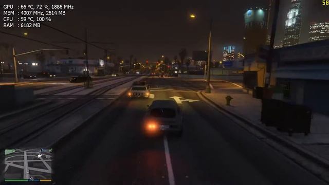 i5-6400 + GTX 1060 3 Gb in GTA V LagLess :)) смотреть онлайн