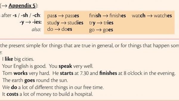 Present Simple Tense( rule, examples). Настоящее простое время в английском языке. Обзор правила.