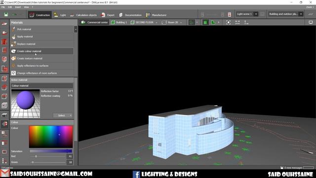13 Dialux evo for beginners: Everything about Materials смотреть онлайн