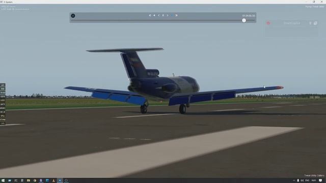 Як-40 УТЦПП VATRUS посадка Ульяновск-УЛК Xplane11