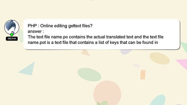 PHP : Online editing gettext files? смотреть онлайн
