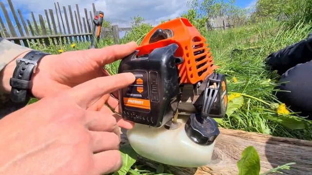 Триммер Патриот 555: запуск холодного двигателя и как решить проблему, если триммер глохнет смотреть онлайн
