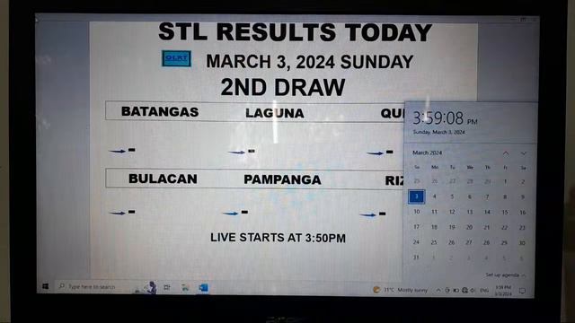 Stl results today 2nd DRAW March 3, 2024 stl batangas смотреть онлайн