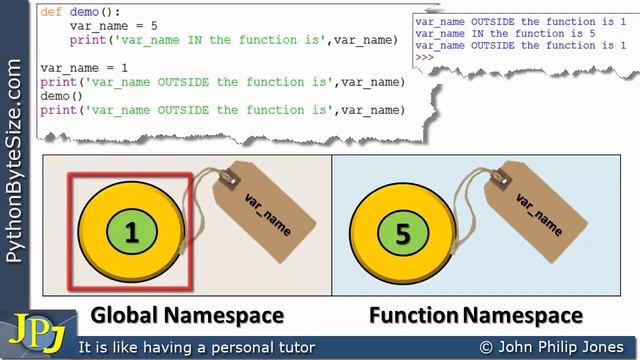 Python Namespaces, name conflicts and tkinter смотреть онлайн