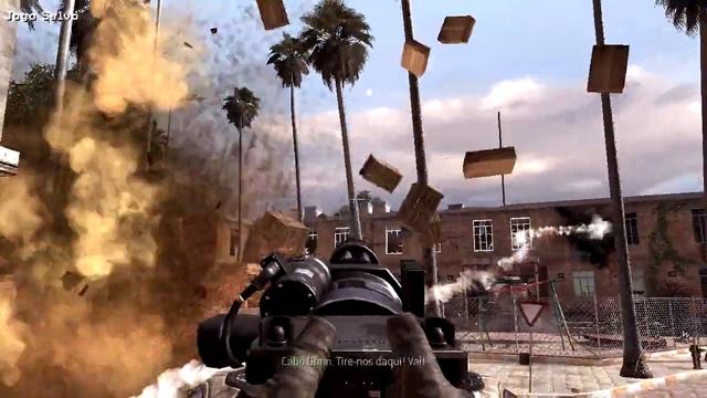 Call of Duty Modern Warfare 2 on ATI Radeon HD 4200 смотреть онлайн