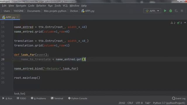 تصميم قاموس ببايثون formation d'un dictionnaire avec python смотреть онлайн