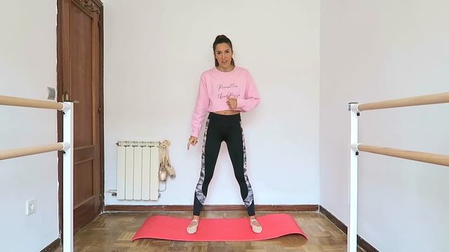 WARM-UP ROUTINE FOR BEGINNERS - My Pre Ballet Class Workout | natalie danza смотреть онлайн
