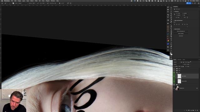 This is how I create professional & natural hair outlines in Adobe Photoshop for commercial images смотреть онлайн