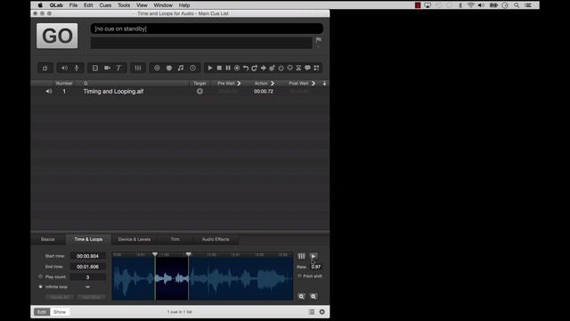 Introduction to Time and Loops in QLab 3 смотреть онлайн