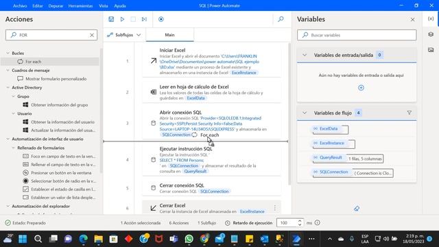 Power automate excel a SQL - Automatización Excel a SQL con Power Automate Desktop → en español смотреть онлайн