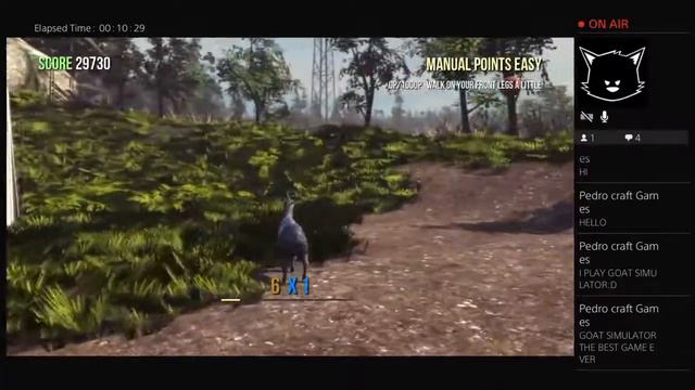 Goat Simulator PS4 เกมตลก แพะบ้า ท้านรก! смотреть онлайн