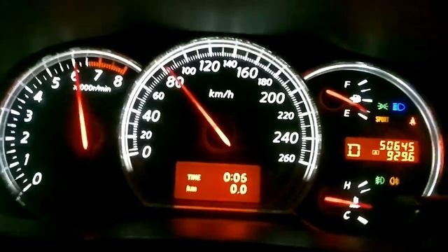 Nissan Teana 2.5 ( 0 - 100 за 7.5 сек. )