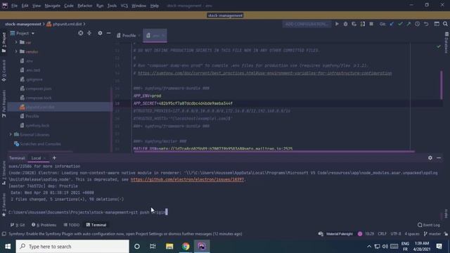 Deploying Symfony 5 Project on Heroku [Part 2] - المشروع على الهروكو смотреть онлайн