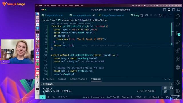 Episode 3: Generate Social Images with DALL-E by Vanessa Otto: Vue.js Forge смотреть онлайн