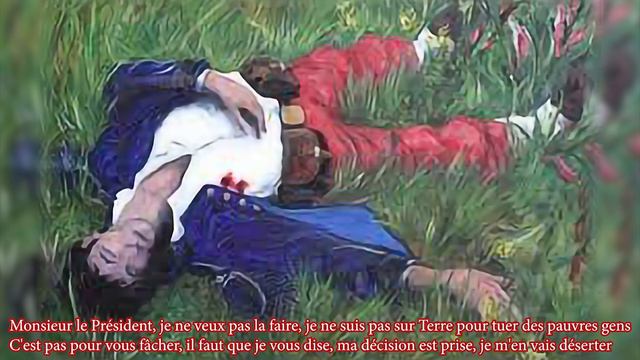 Serge Reggiani « Le déserteur » (1964) Zarbivim's SONGS смотреть онлайн