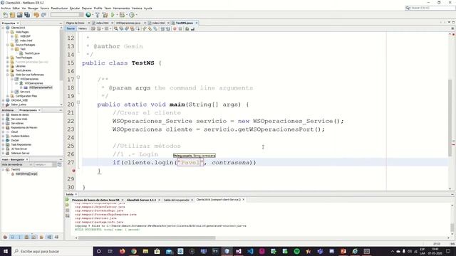 Servicio Web SOAP - Cliente JAVA - Parte 3 смотреть онлайн