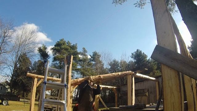 BUILDING WITH LOGS AND A CHAINSAW смотреть онлайн