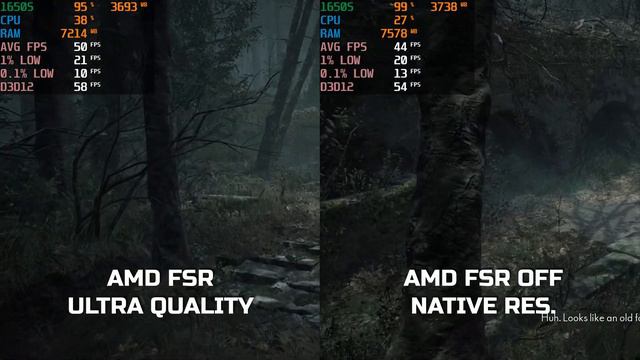 AMD FidelityFX Super Resolution | The Medium | GTX 1650 SUPER смотреть онлайн