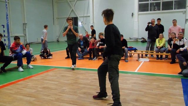bboy Milk vs D-Way top8 - брейкданс чемпионат г.Королев смотреть онлайн