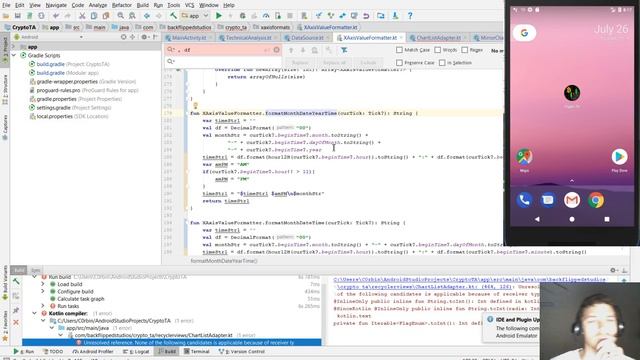 CryptoTA - 056 - Adding date to legend & fix crashes - Android - Kotlin смотреть онлайн