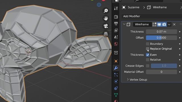 Blender Wireframe Modifier Tutorial (Micro Tip) смотреть онлайн