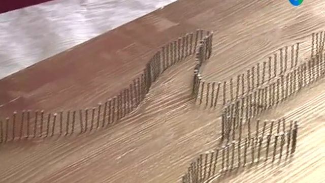 Делаем декоративное панно из гвоздей и бечевки. Рубрика Декор. смотреть онлайн