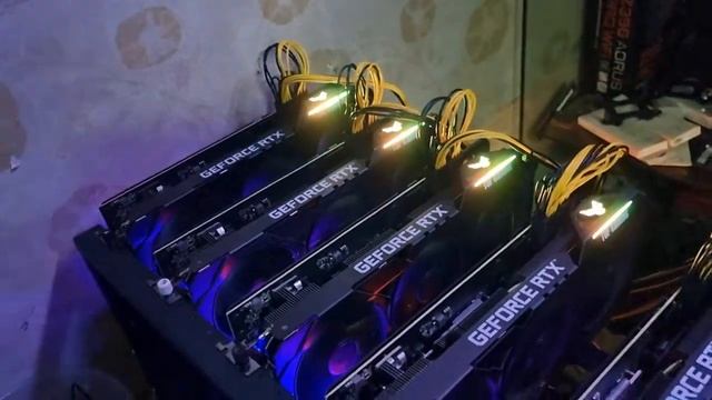Mining With ASUS RTX 3070 TUF X3 GAMING X6 pcs ☺☺☺ смотреть онлайн