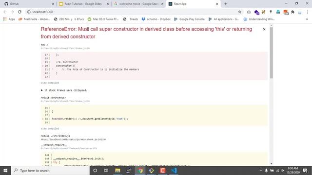 React Tutorial 8 - States смотреть онлайн