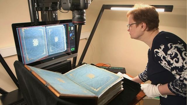 Как в Ленинке оцифровали уникальный экземпляр Библии Гутенберга смотреть онлайн