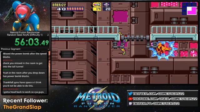 Metroid Fusion Randomizer: Seed #2 смотреть онлайн