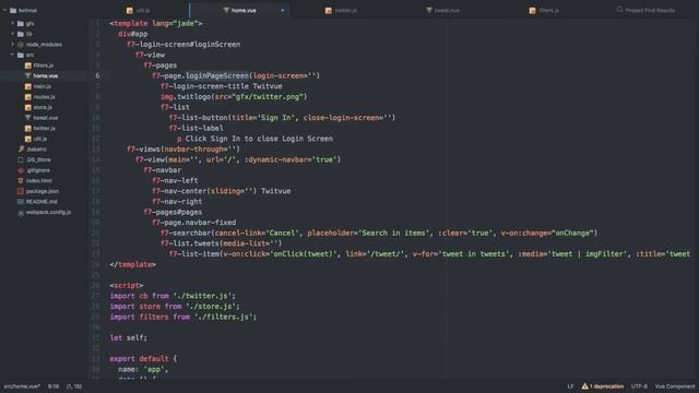 [V1] Log in to Twitter API with oauth - Create a Twitter app with VueJS and Framework7 - Episode 02 смотреть онлайн