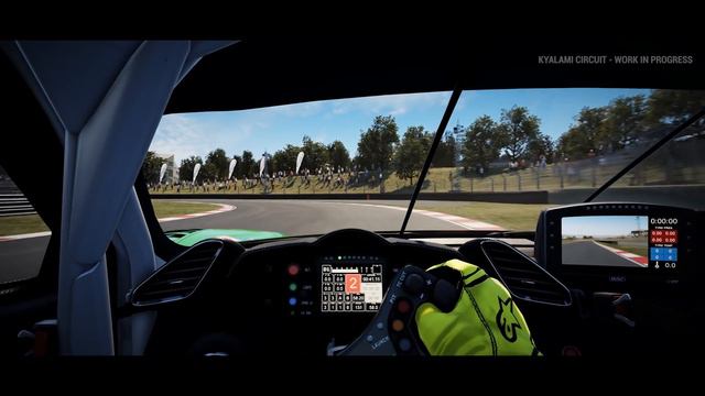 ONBOARD - David Perel around Kyalami Circuit in Assetto Corsa Competizione смотреть онлайн