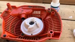 Мое решение проблемы со стартером пилы Хускварна 450 Е2