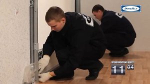 Монтаж секционных ворот для гаража Doorhan Yett01 RSD01 видео инструкция
