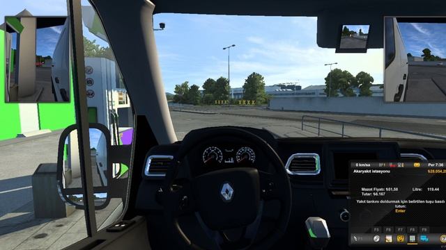 Renault master 2020 benzin dolumu ETS2 смотреть онлайн