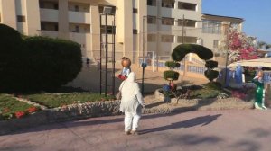 Покажу территорию отеля King Tut Aqua Park Beach Resort 4* (Sphinx Aqua Park Beach Resort 3*).