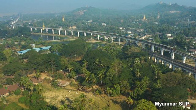 Myanmar From The Sky, Best Of 2020. Myanmar Drone Video. La Birmanie Vue Du Ciel 2020