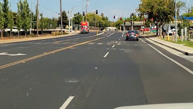 Как получить водительские права в Калифорнии США. Маршрут DMV Фолсом. Сдача экзамена. смотреть онлайн