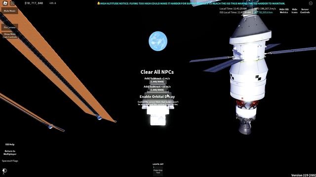 Yeeting ISS Time Lapse - Roblox Space Sailors смотреть онлайн