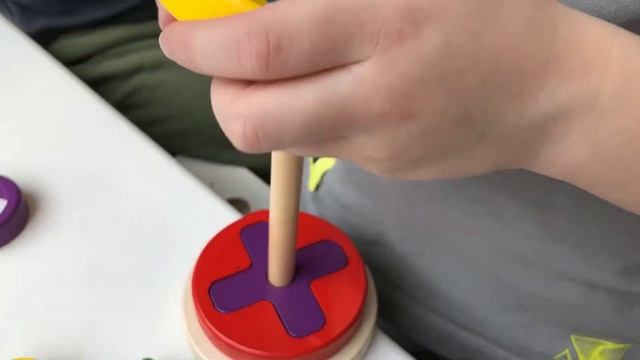 Развивающие деревянные игрушки/пирамидка деревянная/пирамидка для малышей/сортер для малышей смотреть онлайн