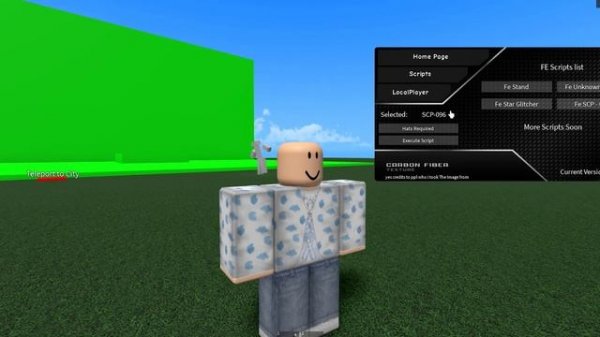 ROBLOX Unknown Hub FE Script GUI/HUB