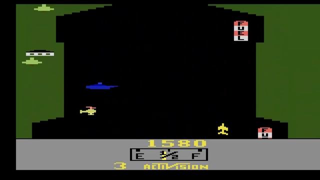 ATARI 2600 River Raid Black River Raid Hack 2005 Scott Dayton HOMEBREW смотреть онлайн