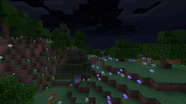 Calming music / Flower Forest biome / Minecraft 1.16.2 + Woodland Mansion + Seed смотреть онлайн