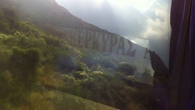 Остров Корфу Греция, дорога в Керкиру (road to kerkyra) смотреть онлайн