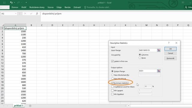 Deskriptívna štatistika - Excel смотреть онлайн